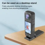 PULUZ Folding Magnetic Mount Base L Bracket For Insta360 X4 / X5 / DJI Pocket 3 - Image 10