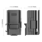 For DJI Osmo Pocket 3 PULUZ Folding Magnetic Mount Base Bracket - Image 2