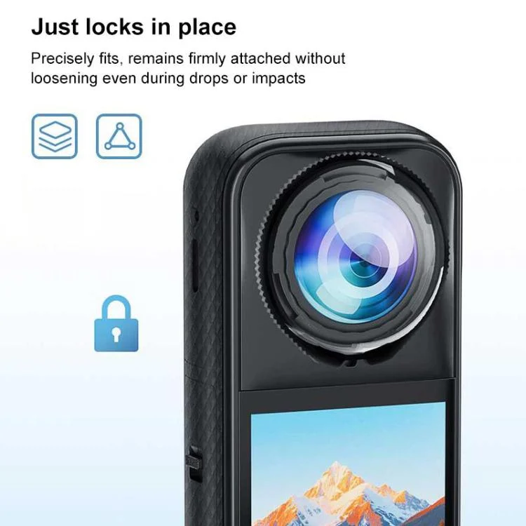 PU767T_5.webp For Insta360 X5 PULUZ Rotation PC Lens Guard  Protective Cover - Image 6