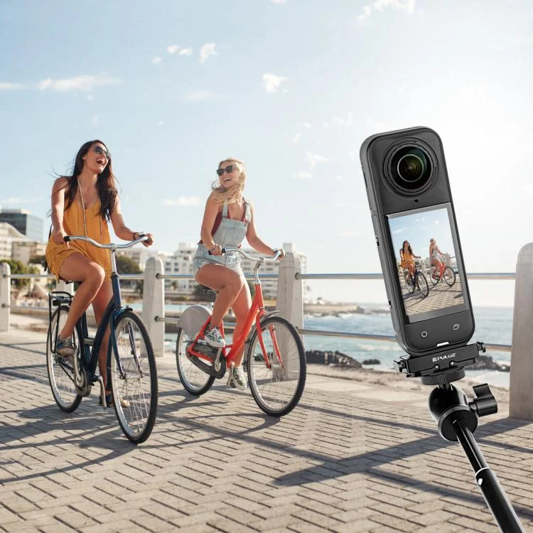PU769B_7.webp For Insta360 X5 / Ace Pro / Pro 2 PULUZ Aviation Aluminum Quick Release Base Adapter Bracket - Image 8