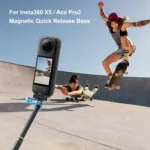 For Insta360 X5 / Ace / Ace Pro PULUZ Magnetic Quick Release Base Mount - Image 2