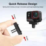 For Insta360 X5 / Ace / Ace Pro PULUZ Magnetic Quick Release Base Mount - Image 7