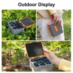 For DJI Osmo Action 5 Pro / 4 / 3 PULUZ Waterproof Hard Carrying Suitcase Outdoor Protective Storage Box - Image 10