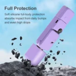 For DJI OSMO Pocket 3 PULUZ 6 in 1 Body Lens Handle Screen Mic Silicone TPU Cover - Image 8