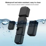 For DJI OSMO Pocket 3 PULUZ 6 in 1 Body Lens Handle Screen Mic Silicone TPU Cover - Image 9