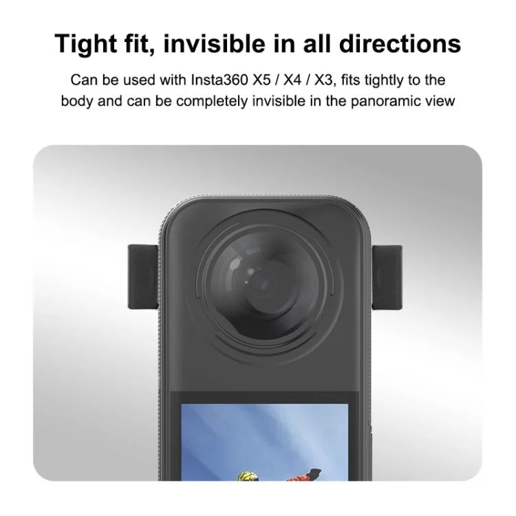 PU775B_4.webp For Insta360 X5 / X4 / X3 PULUZ 6pcs Noise Reduction Windshield Foam Gasket - Image 5