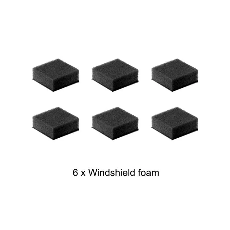 PU775B_6.webp For Insta360 X5 / X4 / X3 PULUZ 6pcs Noise Reduction Windshield Foam Gasket - Image 7