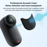 For Insta360 GO 3 / 3S PULUZ 6pcs Noise Reduction Windshield Foam Gasket - Image 5