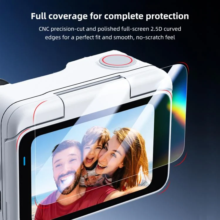 PU784T_3.webp For Insta360 GO Ultra PULUZ 2 in 1 Screen + Lens Tempered Glass Film - Image 4