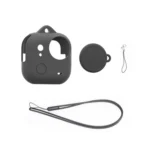 For Insta360 GO Ultra PULUZ Body Silicone Protective Cover with Lens Cap & Lanyards - Image 8