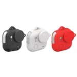 For Insta360 GO Ultra PULUZ Body Silicone Protective Cover with Lens Cap & Lanyards - Image 2