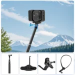 For Insta360 GO Ultra PULUZ Magnetic Aluminum Alloy Quick Release Base Mount - Image 7