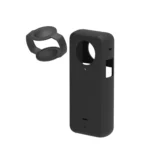 For Insta360 X3 PULUZ Silicone Protective Case with Lens Cover - Image 3