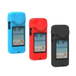 For Insta360 X3 PULUZ Silicone Protective Case with Lens Cover - Image 2
