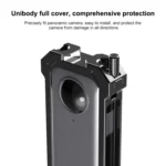 For Insta360 X3 PULUZ Metal Protective Cage Rig Housing Frame with Expand Cold Shoe Base & Tripod Adapter - Image 3