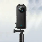 For Insta360 X3 PULUZ Cold Shoe PC Plastic Protective Frame with Adapter Mount & Screw - Image 6