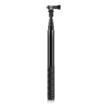 PULUZ 110cm Metal Selfie Stick Monopod with Invisible Adapter Base & Screw for Insta360 One RS / X2 / X3 / X4 / DJI Osmo 360 - Image 2
