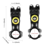 PULUZ Motorcycle Bicycle Handlebar Fixture Mount Camera Bracket Adapter with Monopod Stand - Image 5