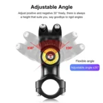 PULUZ Motorcycle Bicycle Handlebar Fixture Mount Camera Bracket Adapter with Monopod Stand - Image 7