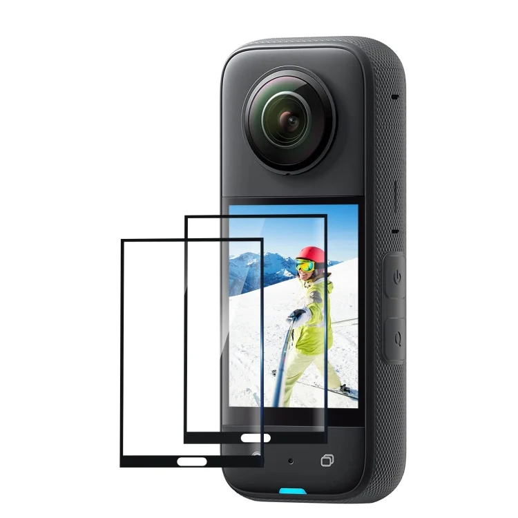 For Insta360 X3 PULUZ 2pcs Curved HD Screen Film
