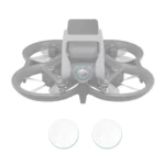 For DJI Avata PULUZ 2pcs Tempered Glass Drone Lens Film