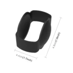 For Insta360 X3 PULUZ Silicone Lens Body Lens Guard Protective Cover - Image 2