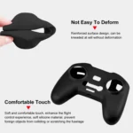 For DJI FPV Combo Remote Control PULUZ Silicone Protective Case with Neck Strap - Image 4