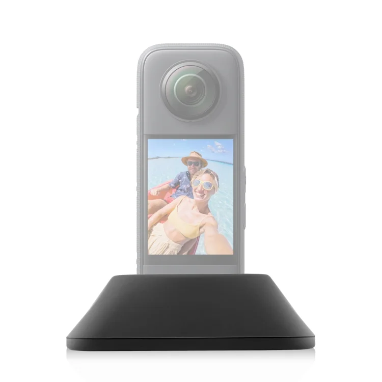 For Insta360 X3 PULUZ Silicone Base Desktop Stand
