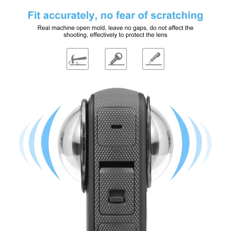 PU850B_2.webp For Insta360 X3 PULUZ Lens Guard Optical Glass Protective Cover - Image 3