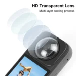 For Insta360 X3 PULUZ Lens Guard Optical Glass Protective Cover - Image 4