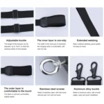 PULUZ Neck Lanyard Strap for DJI Mini 3 Pro / Air 2S / Air 2 / Mavic 2 Screen Remote Control - Image 4