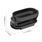 For Insta360 GO3 PULUZ Backpack Hat Rec-mounts Quick Release Clamp Mount - Image 3