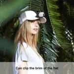For Insta360 GO3 PULUZ Backpack Hat Rec-mounts Quick Release Clamp Mount - Image 8