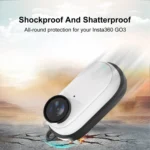 For Insta360 GO 3 PULUZ Body Magnetic Plastic Protective Frame Cage with Carabiner - Image 5
