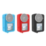 For DJI Osmo Action 4 / 3 PULUZ Silicone Protective Case with Lens Cap - Image 2