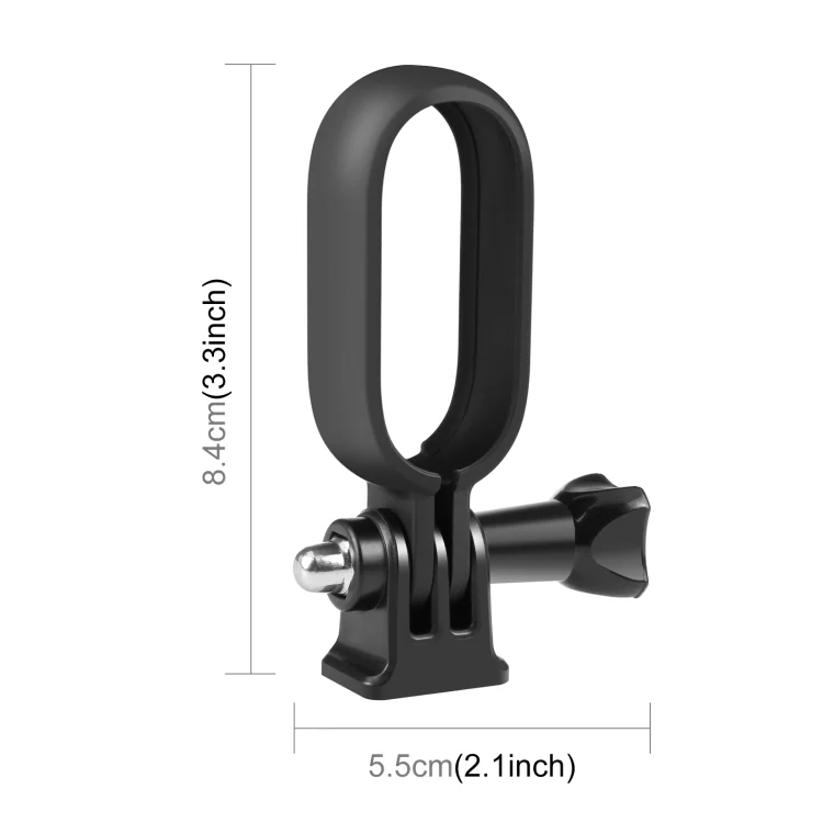 PU880B_1.webp For Insta360 GO 3 PULUZ Body Plastic Protective Frame Cage with Screw & Adapter - Image 2