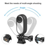 For Insta360 GO 3 PULUZ Body Plastic Protective Frame Cage with Screw & Adapter - Image 4