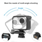 For Insta360 GO 3 PULUZ Camera Battery Case Cooling Plastic Protective Frame - Image 5