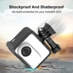 For Insta360 GO 3 PULUZ Camera Battery Case Cooling Plastic Protective Frame - Image 7