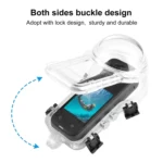 For Insta360 X3 PULUZ 50m Waterproof Sealed Diving Case - Image 4