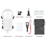 For Insta360 X3 PULUZ 50m Waterproof Sealed Diving Case - Image 8
