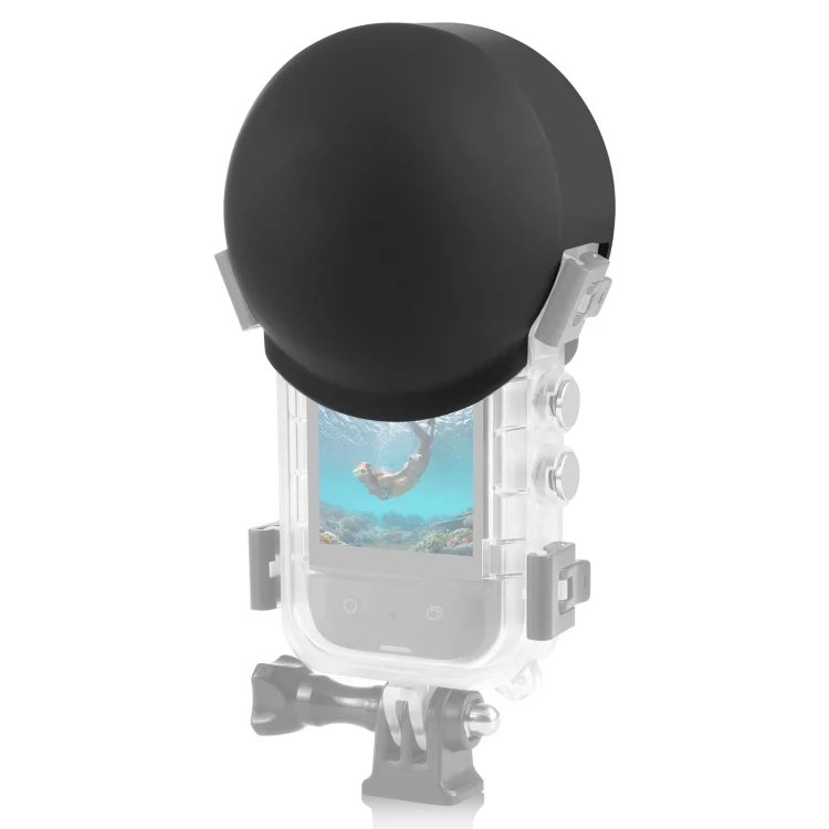 For Insta360 X3 PULUZ Invisible Dive Case Lens Guard Silicone Protective Cover