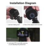 For DJI OSMO Pocket 3 Sunshade Lens Protective Cover Hood - Image 11