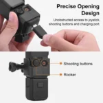 For DJI OSMO Pocket 3 PULUZ Adapter Frame Expansion Bracket with 1/4 inch Hole - Image 6