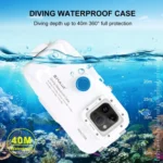 PULUZ 40m/130ft Waterproof Diving Case for 15 Pro Max / 15 Plus / iPhone 14 Plus / 14 Pro Max / 13 Pro Max / 12 Pro Max / 11 Pro Max, with One-way Valve Photo Video Taking Underwater Housing Cover... - Image 4