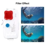 PULUZ 40m/130ft Waterproof Diving Case for 15 Pro Max / 15 Plus / iPhone 14 Plus / 14 Pro Max / 13 Pro Max / 12 Pro Max / 11 Pro Max, with One-way Valve Photo Video Taking Underwater Housing Cover... - Image 6