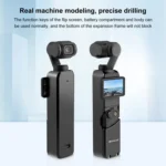 For DJI OSMO Pocket 3 PULUZ Metal Protection Frame Cage Adapter Bracket - Image 7