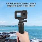For DJI Osmo Action 4 / 3 PULUZ Magnetic Quick Release Base Expansion Mount - Image 2