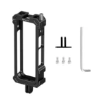 For Insta360 X4 PULUZ Metal Protective Cage Rig Housing Frame with Expand Cold Shoe Base & Tripod Adapter - Image 10