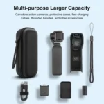 For DJI Omso Pocket 3 PULUZ Mini Body Bag Portable EVA Storage Bag - Image 6
